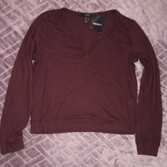 Forever 21 Long Sleeve Top - Picture 1 of 3